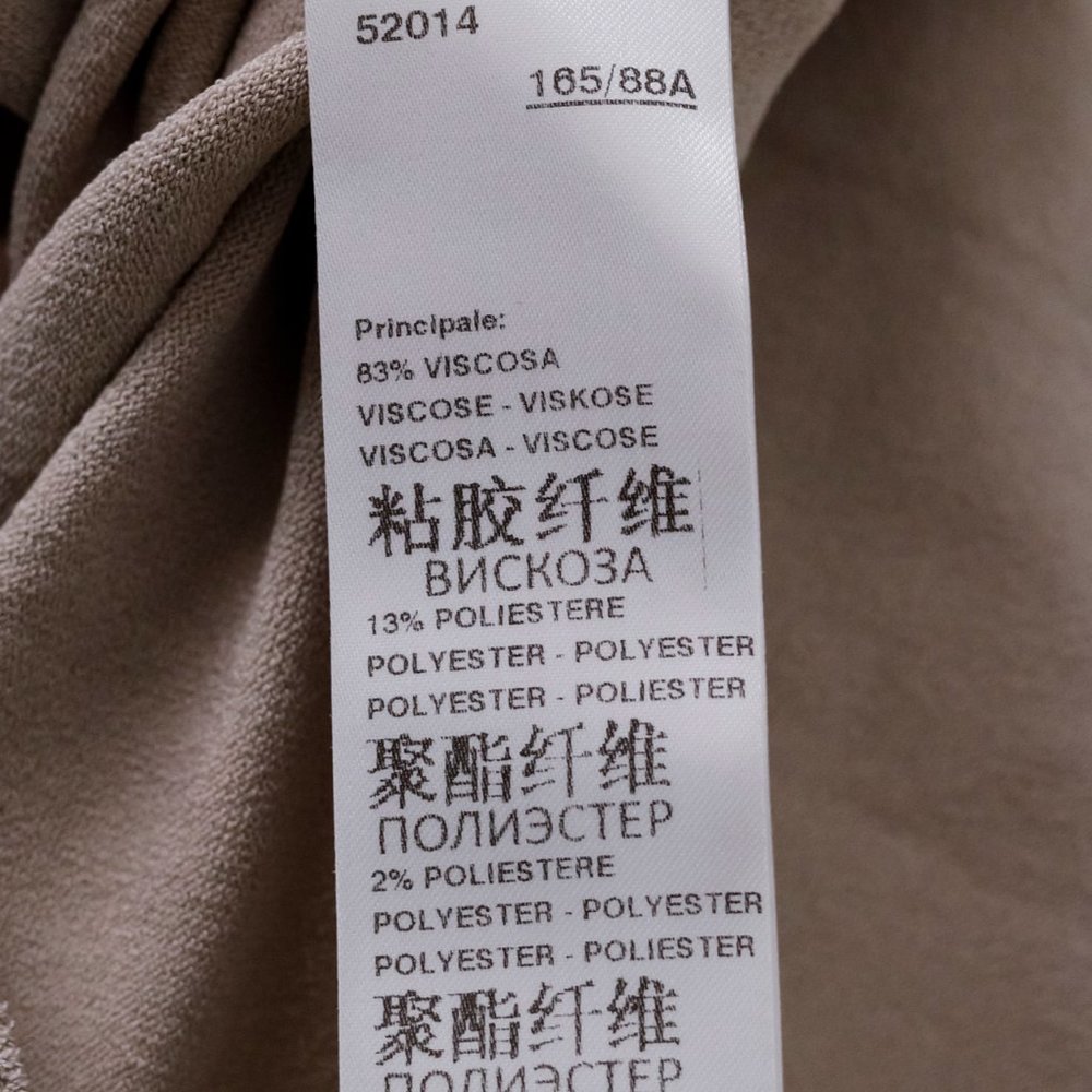D. Exterior Taupe Glitter Rib Blouse - Picture 10 of 11